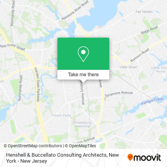 Henshell & Buccellato Consulting Architects map