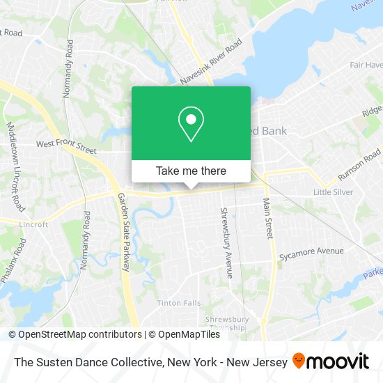 Mapa de The Susten Dance Collective