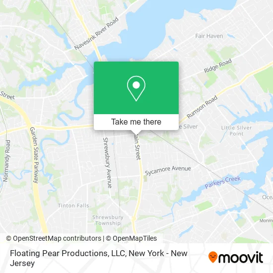 Floating Pear Productions, LLC map