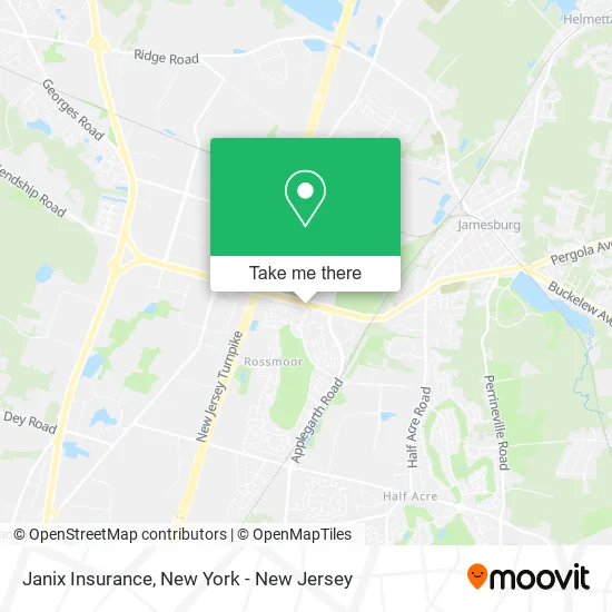 Janix Insurance map