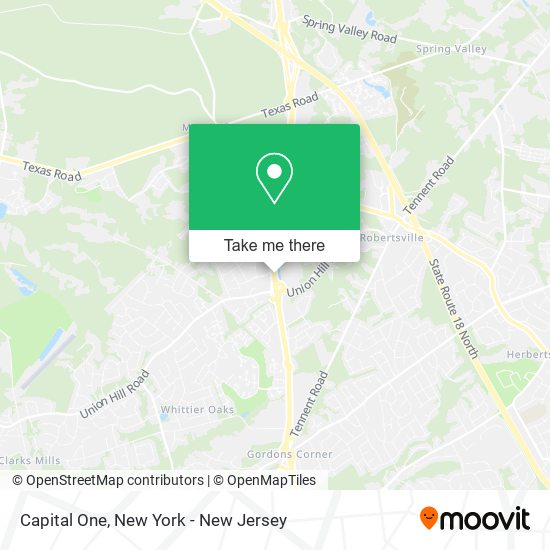 Capital One map