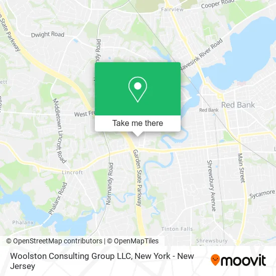 Mapa de Woolston Consulting Group LLC
