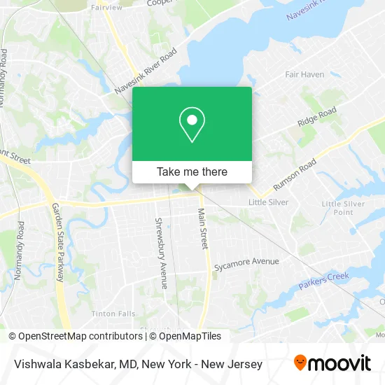Vishwala Kasbekar, MD map