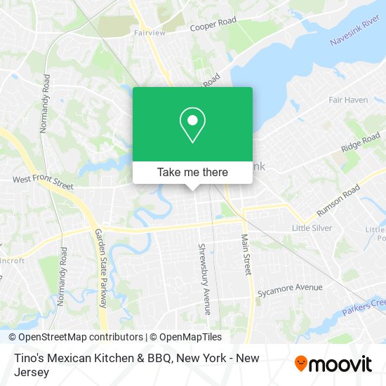 Mapa de Tino's Mexican Kitchen & BBQ