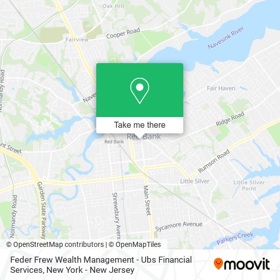 Feder Frew Wealth Management - Ubs Financial Services map