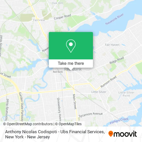 Anthony Nicolas Codispoti - Ubs Financial Services map
