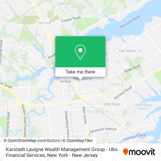 Karstadt Lavigne Wealth Management Group - Ubs Financial Services map