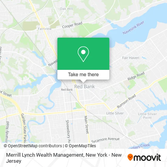 Merrill Lynch Wealth Management map