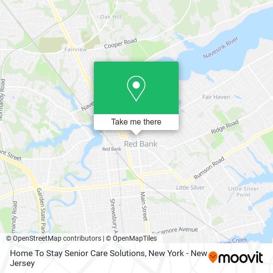 Home To Stay Senior Care Solutions map