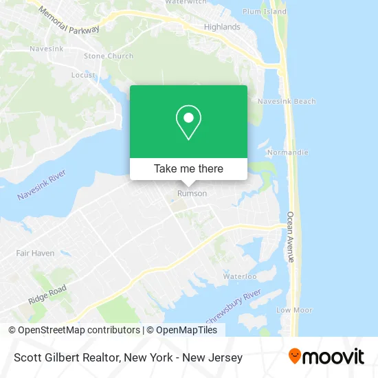 Scott Gilbert Realtor map