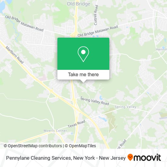 Mapa de Pennylane Cleaning Services