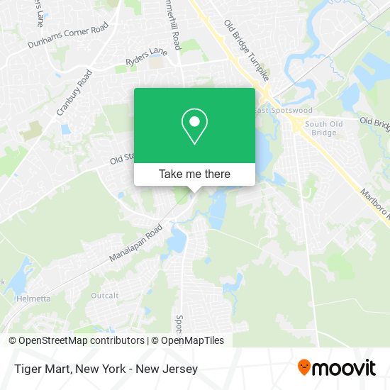 Tiger Mart map