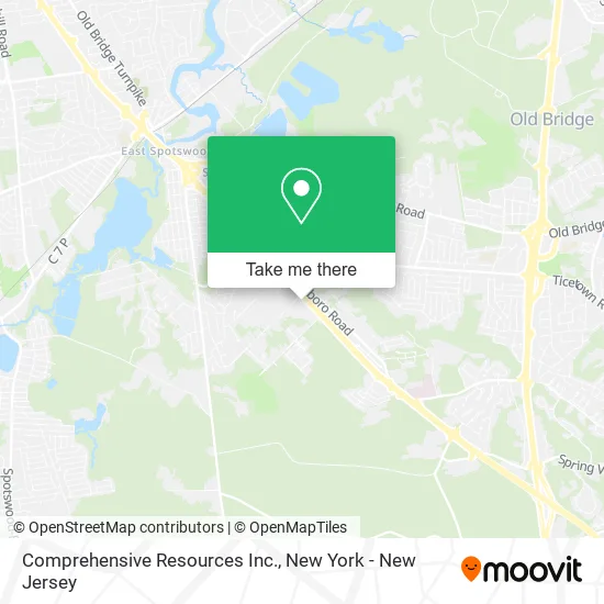 Comprehensive Resources Inc. map