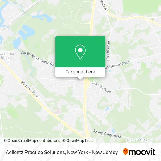Aclientz Practice Solutions map