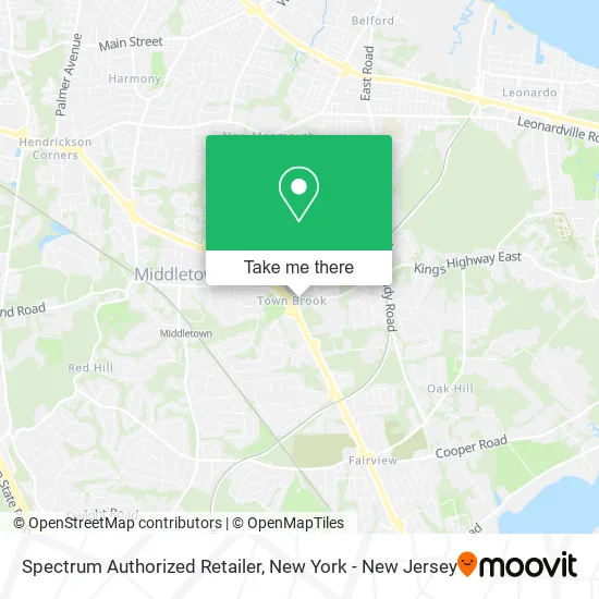 Spectrum Authorized Retailer map