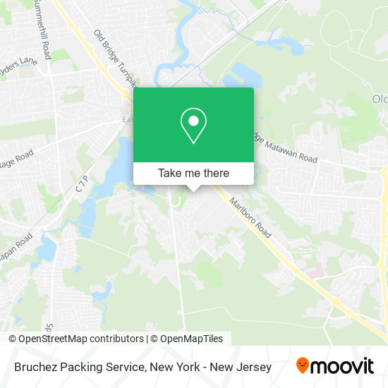 Mapa de Bruchez Packing Service