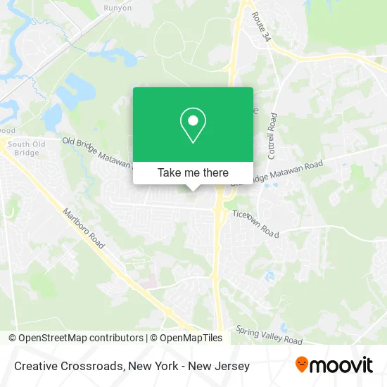 Creative Crossroads map