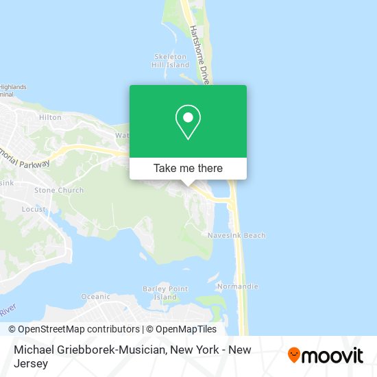 Michael Griebborek-Musician map