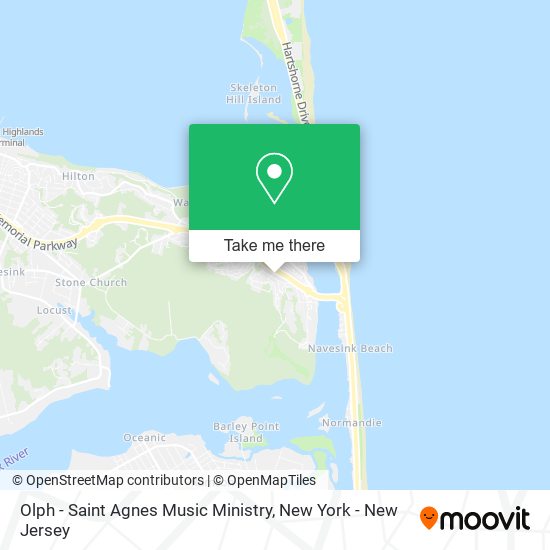 Mapa de Olph - Saint Agnes Music Ministry
