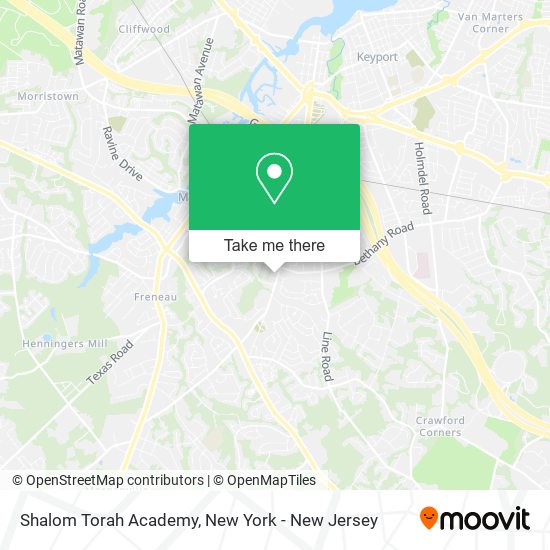 Shalom Torah Academy map