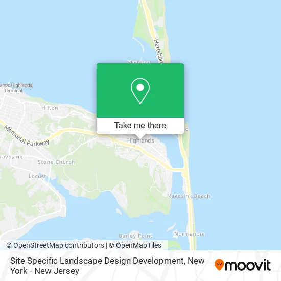 Site Specific Landscape Design Development map