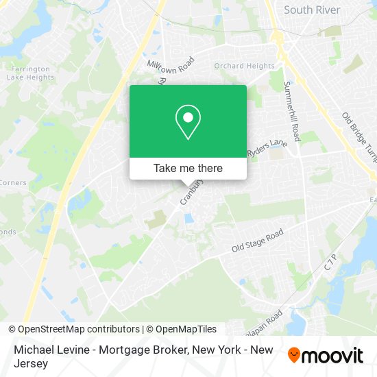 Mapa de Michael Levine - Mortgage Broker