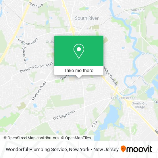 Mapa de Wonderful Plumbing Service