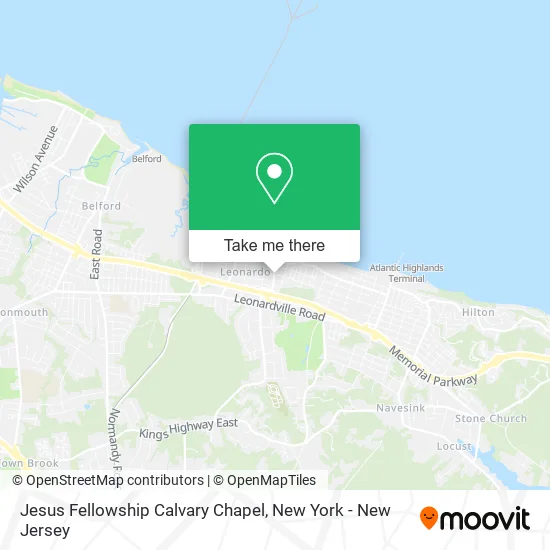 Jesus Fellowship Calvary Chapel map