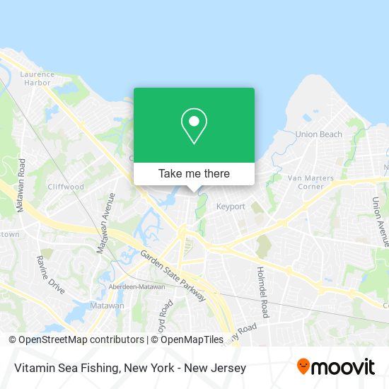 Vitamin Sea Fishing map