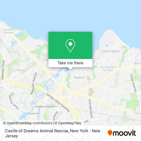 Castle of Dreams Animal Rescue map