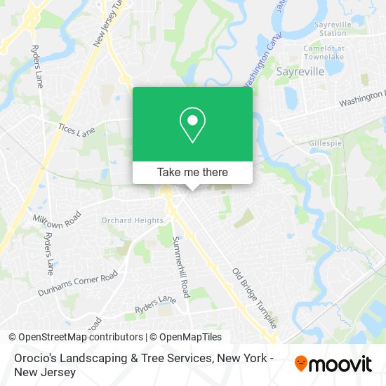 Mapa de Orocio's Landscaping & Tree Services