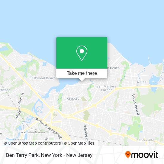 Mapa de Ben Terry Park