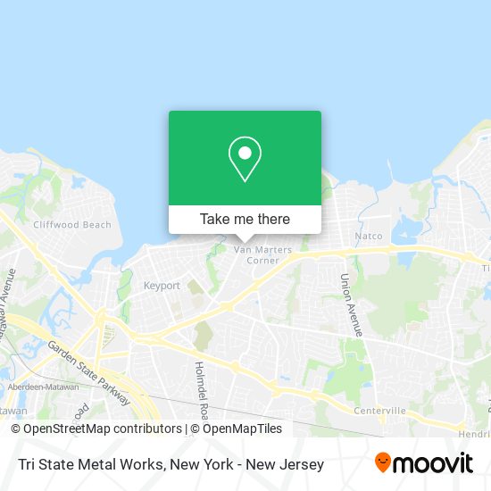 Tri State Metal Works map