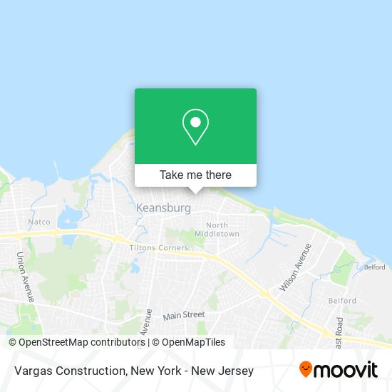 Vargas Construction map