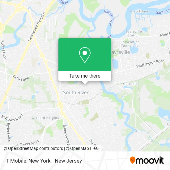 T-Mobile map