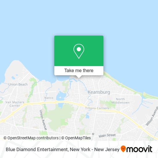 Blue Diamond Entertainment map