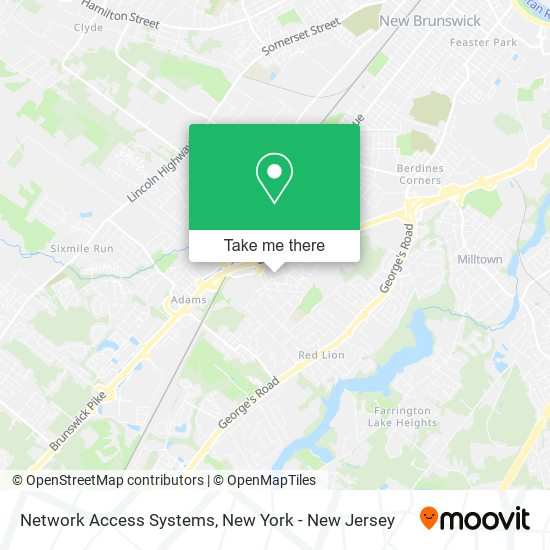 Mapa de Network Access Systems