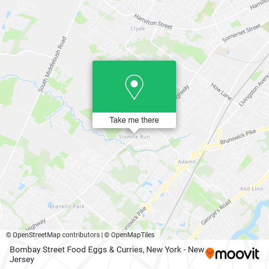 Bombay Street Food Eggs & Curries map