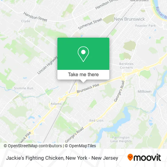 Jackie's Fighting Chicken map