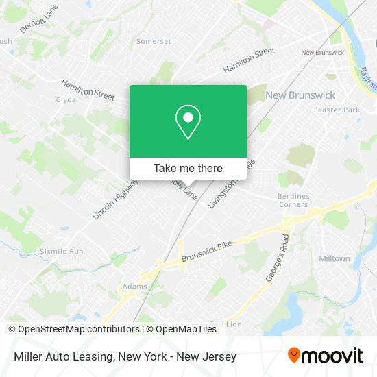 Miller Auto Leasing map