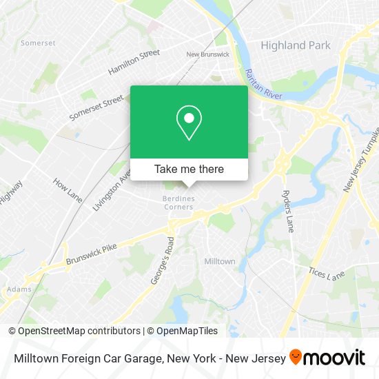 Milltown Foreign Car Garage map