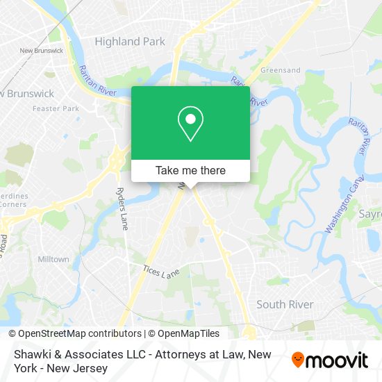 Shawki & Associates LLC - Attorneys at Law map