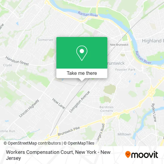 Workers Compensation Court map