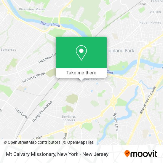 Mapa de Mt Calvary Missionary