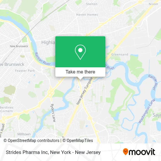 Strides Pharma Inc map
