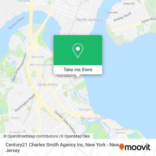 Century21 Charles Smith Agency Inc map