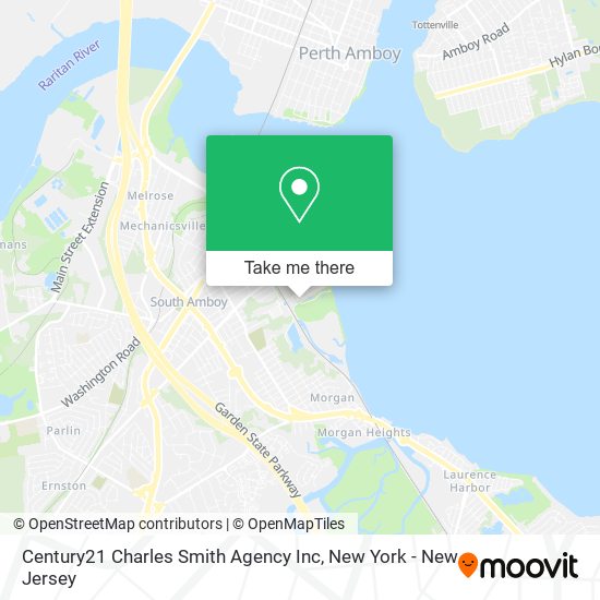 Century21 Charles Smith Agency Inc map