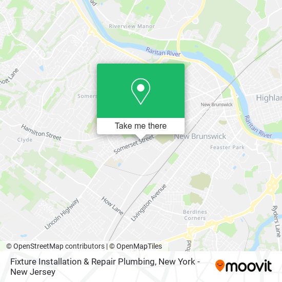 Fixture Installation & Repair Plumbing map