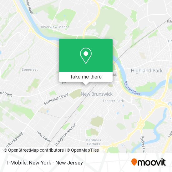 T-Mobile map