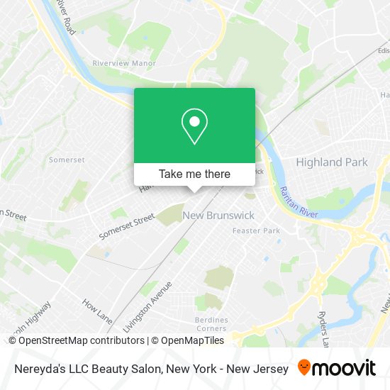 Nereyda's LLC Beauty Salon map
